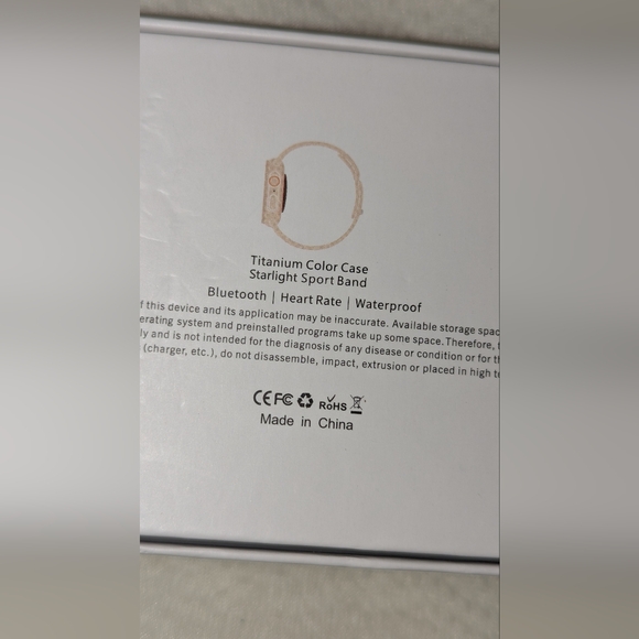 GS8 Ultra Smartwatch Bluetooth Heart Rate Waterproof Black Band NIB - Picture 3 of 5